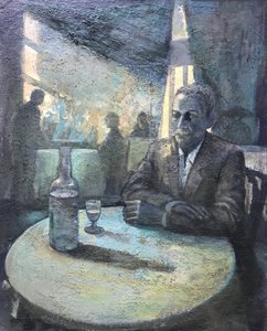 Firewater, 2018-23 (olja på pannå)