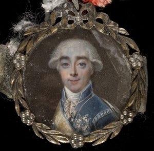 Porträtt av greve Hans Axel von Fersen 1755-1810, 1784 av Niclas Lafrensen
