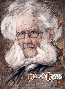 Henrik Ibsen, 1905 av Nico Jungman