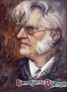 Norge: Bjornstjerne Bjornson (färg litho) av Nico Jungman