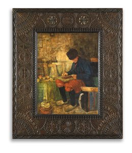 Självporträtt (tempera på panelen) av Nico Jungman