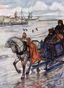 The Arresleede (färg litho) av Nico Jungman