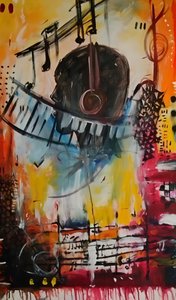Livfull musik – abstrakt