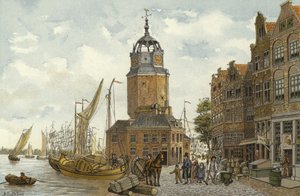 Tornet Haringpakkerstoren, Amsterdam, 1800-talet