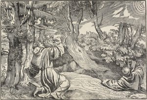 Saint Francis tar emot Stigmata