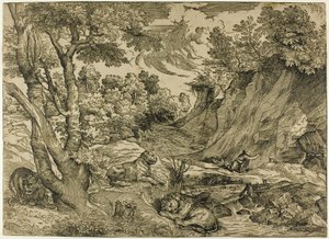 Saint Hieronymus i vildmarken