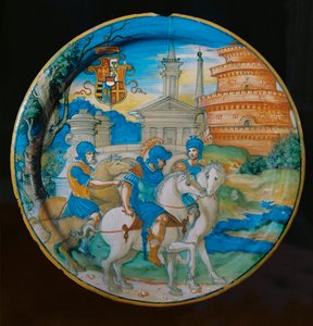 Plundringen av Rom av Nicolò Pellipario