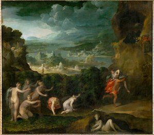 Våldtäkten av Proserpina... av Nicolò dell