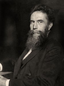 Porträtt av Wilhelm Röntgen