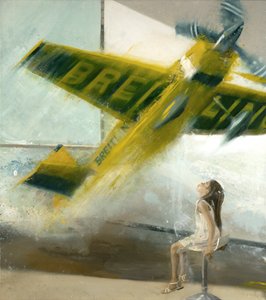 Air Blow I, 2017 (olja på duk) av Nicola Pucci