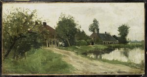 Nära Breukelen på Vecht av Nicolaas Bastert