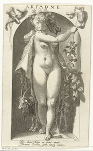 Ariadne (titel på objekt) Ancient Gods (serietitel) av Nicolaas Braeu