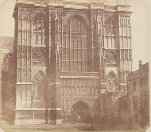Westminster Abbey, före maj 1845.