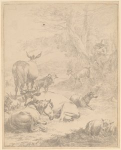 Vilande flock.