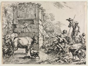 Kodrickandet av Nicolaes Berchem