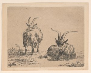 Två getter av Nicolaes Berchem