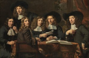 Föreståndarna för Amsterdams kirurgskrå av Nicolaes Maes