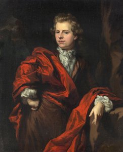 Porträtt av en ung man av Nicolaes Maes