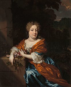 Porträtt av Petronella Dunois Porträtt av Petronella Dunois av Nicolaes Maes