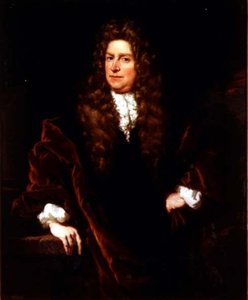 Porträtt av en gentleman i en brun kappa (olja) av Nicolaes Maes