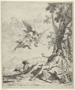 Aurora en Cephalus Takbil Cephalus av Nicolaes Van Helt Stockade