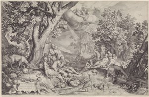 Gyllene ålder av Nicolaes de Bruyn