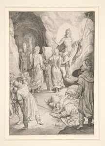 The Resurrection (Passion Series) av Nicolaes de Bruyn