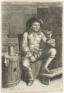 rökande man
