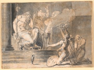 Offer till Aesculapius av Nicolai Abildgaard