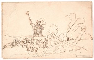Strandningen vid Anholt av Nicolai Abildgaard