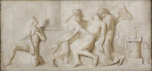Achilles död av Nicolai Abildgaard