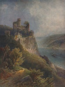 Burg Rheinstein, Rheinsteins slott, 1923.