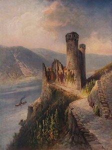 Ruine Ehrenfels, Ehrenfels slott, 1923.