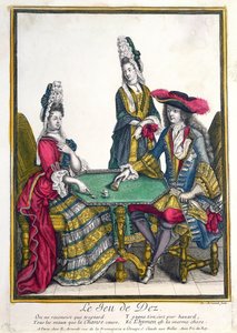 Le Jeu de Dez (Tärningsspel), sent 1600-tal