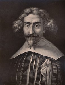 Miguel de Cervantes, spansk författare, 1800-talet 1894 av Nicolas Auguste Leisnier