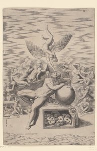 Drömmen av Nicolas Beatrizet (attributed to)