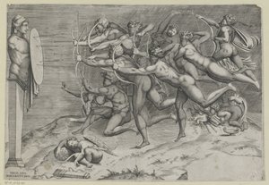 Operationen av Nicolas Beatrizet (attributed to)
