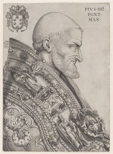 Porträtt av påven Pius IV, mitten av 1500-talet., mitten av 1500-talet.