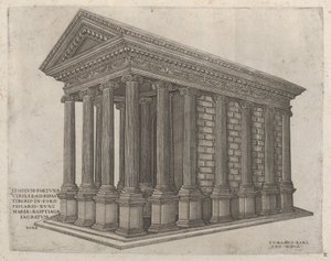 Mirror of Roman Magnificence: The Temple of Fortune i Rom, 1500-talet., 1500-talet.