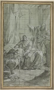 Johannes Döparens familj av Nicolas-Bernard Lepicie