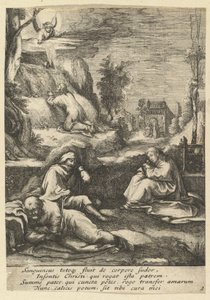 The Agony in the Garden, från The Passion of Christ, mitten av 1600-talet.