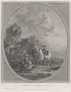 Återkomst från viltjakten, 1786., 1786. av Nicolas Colibert