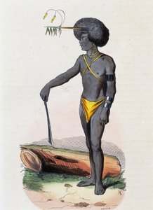 Papuaner från Porto Dory (Nya Guinea)