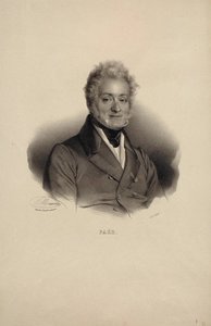 Porträtt av kompositören Ferdinando Paer 1771-1839.