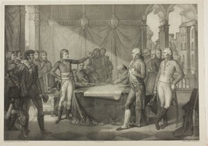 Léobens fördrag av Nicolas Henri Jacob