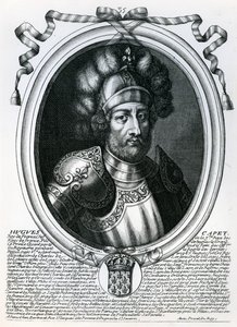 Hugues I Capet (941-96) Kung av Frankrike, från 