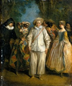 Skådespelarna i Commedia dell