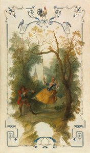 Gungan, c. 1723-1727. av Nicolas Lancret
