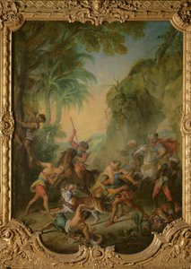 Tigerjakt, 1736 av Nicolas Lancret
