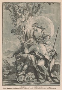 Diana och Endymion av Nicolas LeSueur